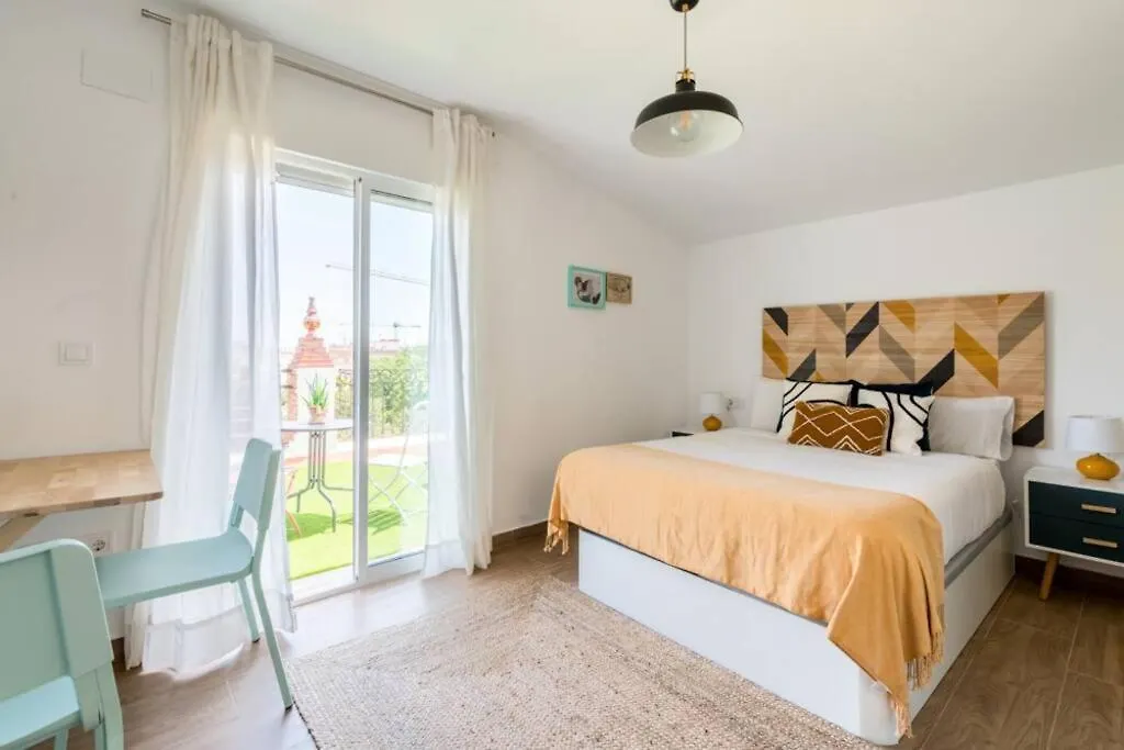 Sunny Study In Triana Apartment Seville Spain